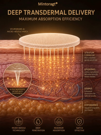 Mintoragt® 2026丨Soft Bronze Finish Transdermal Tanning Patch